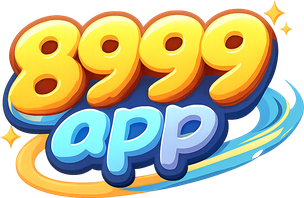 8999 app সাইটের সোনালি লোগো